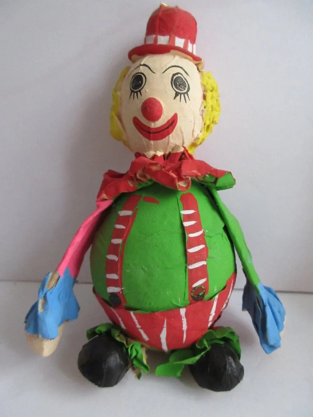 4 Paper Mache Clown 4.5